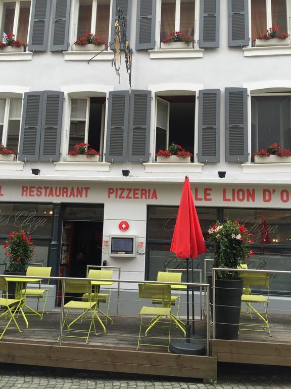 Hotel-Restaurant Le Lion D'Or Поррантрюи Экстерьер фото