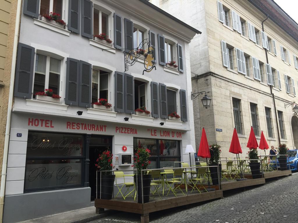 Hotel-Restaurant Le Lion D'Or Поррантрюи Экстерьер фото